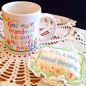 Hallmark Grandmother Mug&pillow.
